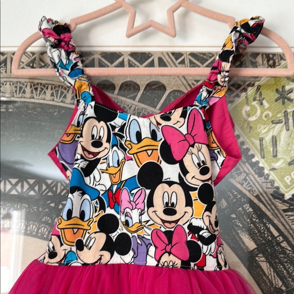 Handmade Disney Tulle Skirt and Polka Dots Minnie and friends! - Picture 2 of 3